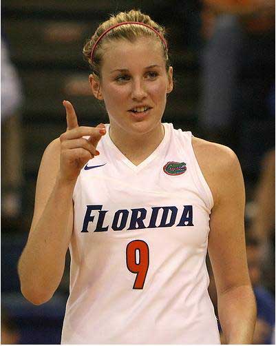 University of Florida volleyball great, Angie McGinnis