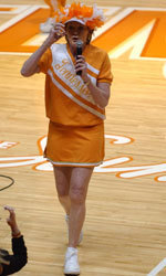 Pat Summitt as Vols cheerleader